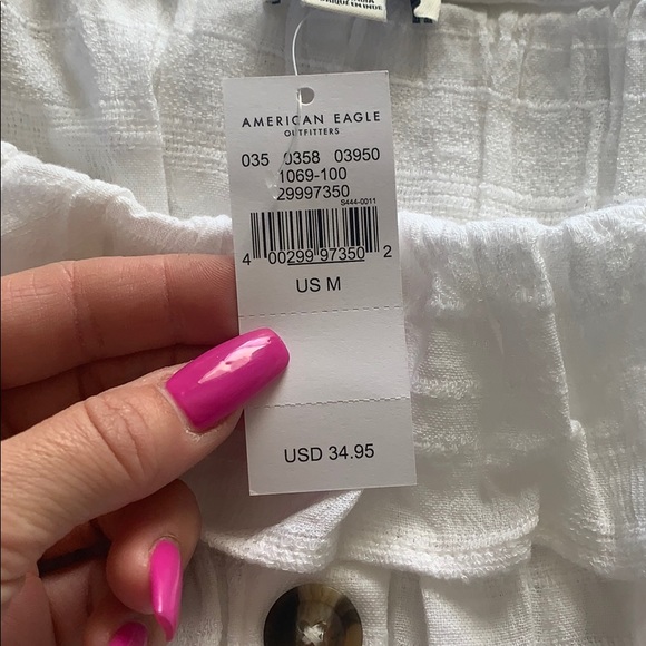 cute white strapped top - Picture 2 of 3